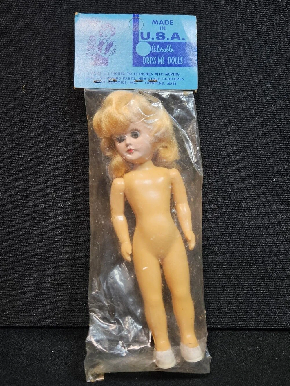 Set of 5 Vintage  Dress Me Dolls.